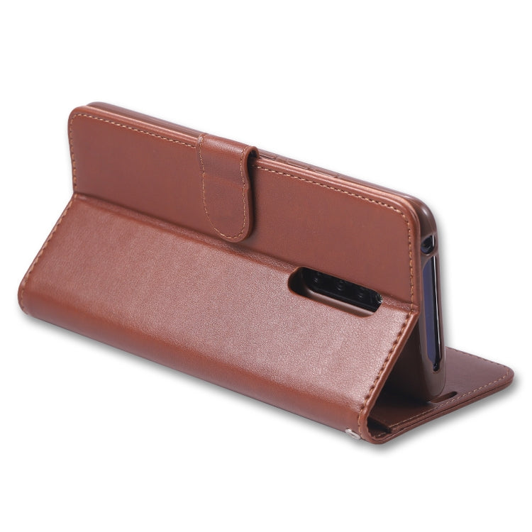 For Vivo X27 Pro AZNS Sheepskin Texture Horizontal Flip Leather Case with Holder & Card Slots & Wallet