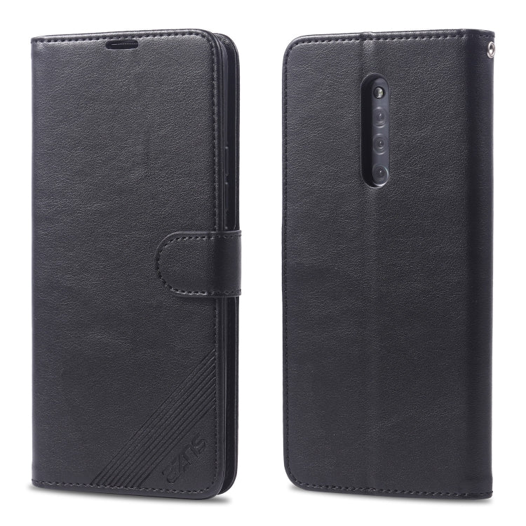 For Vivo X27 Pro AZNS Sheepskin Texture Horizontal Flip Leather Case with Holder & Card Slots & Wallet