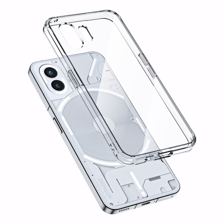 For Nothing Phone 2 Airbag Shockproof Transparent TPU Phone Case