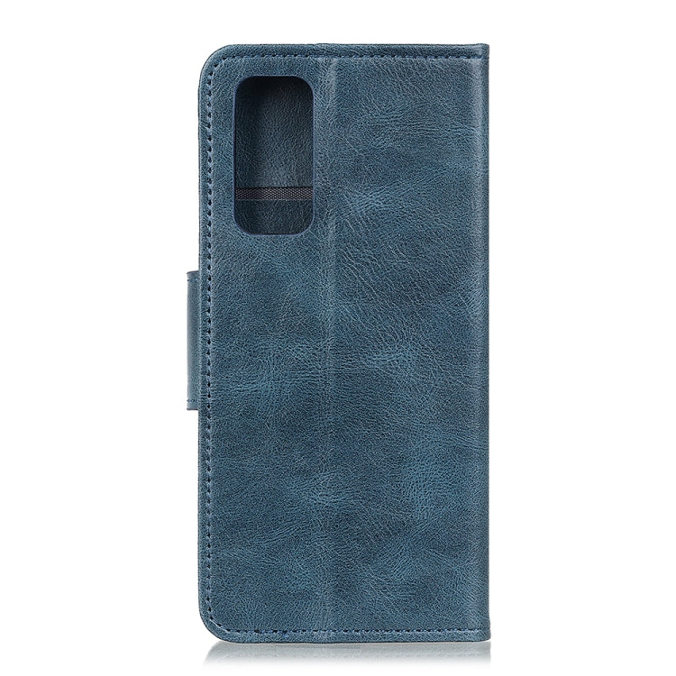For OPPO Reno4 Mirren Crazy Horse Texture Horizontal Flip Leather Case with Holder & Card Slots & Wallet