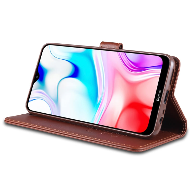 For Xiaomi Redmi 8 / 8A AZNS Sheepskin Texture Horizontal Flip Leather Case with Holder & Card Slots & Wallet