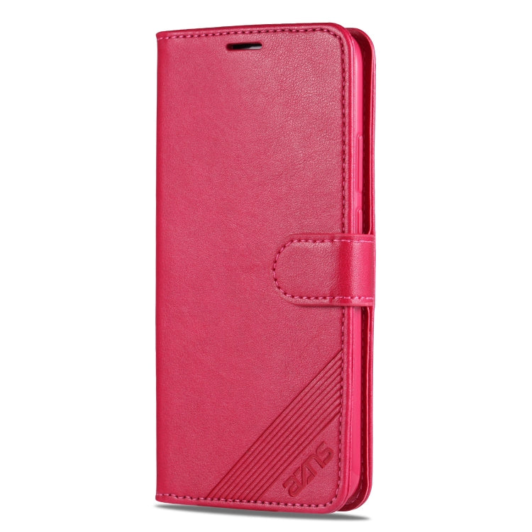 For Xiaomi Redmi 10X 4G / Note 9 AZNS Sheepskin Texture Horizontal Flip Leather Case with Holder & Card Slots & Wallet