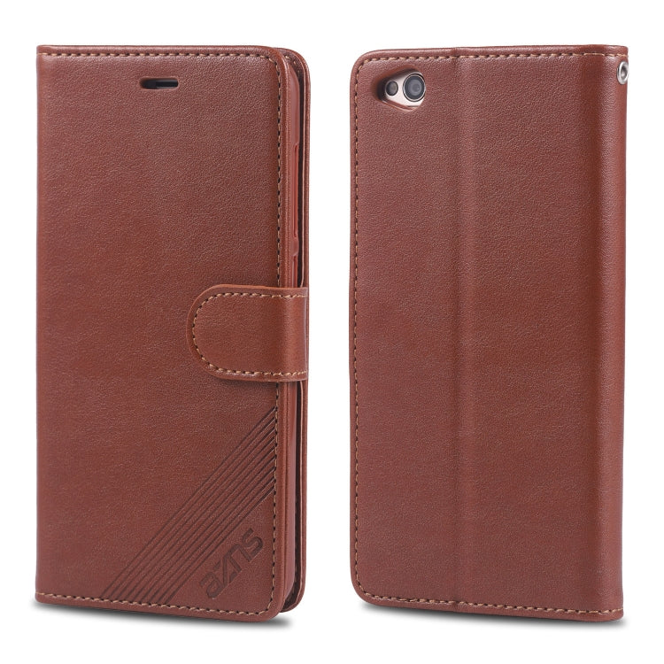 For Xiaomi Redmi Go AZNS Sheepskin Texture Horizontal Flip Leather Case with Holder & Card Slots & Wallet