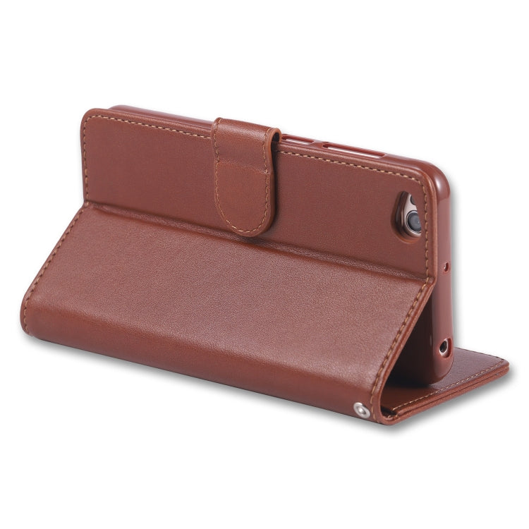 For Xiaomi Redmi Go AZNS Sheepskin Texture Horizontal Flip Leather Case with Holder & Card Slots & Wallet