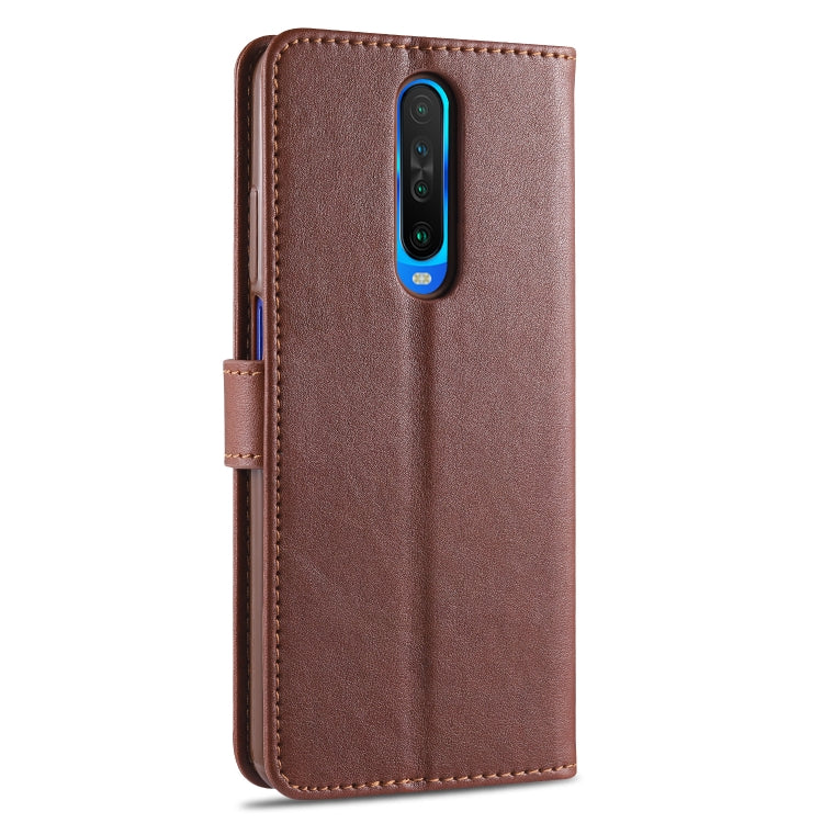 For Xiaomi Redmi K30 AZNS Sheepskin Texture Horizontal Flip Leather Case with Holder & Card Slots & Wallet