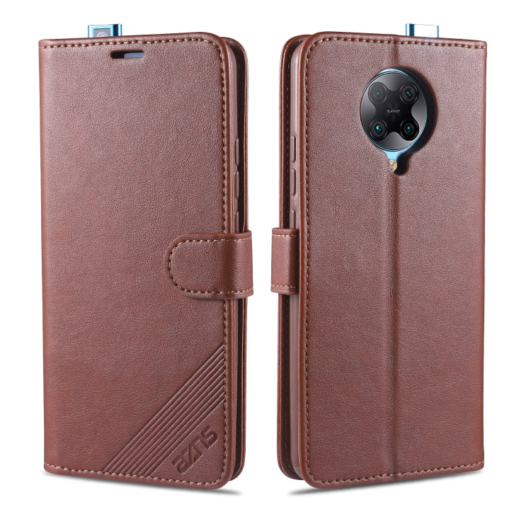 For Xiaomi Redmi K30 Pro AZNS Sheepskin Texture Horizontal Flip Leather Case with Holder & Card Slots & Wallet