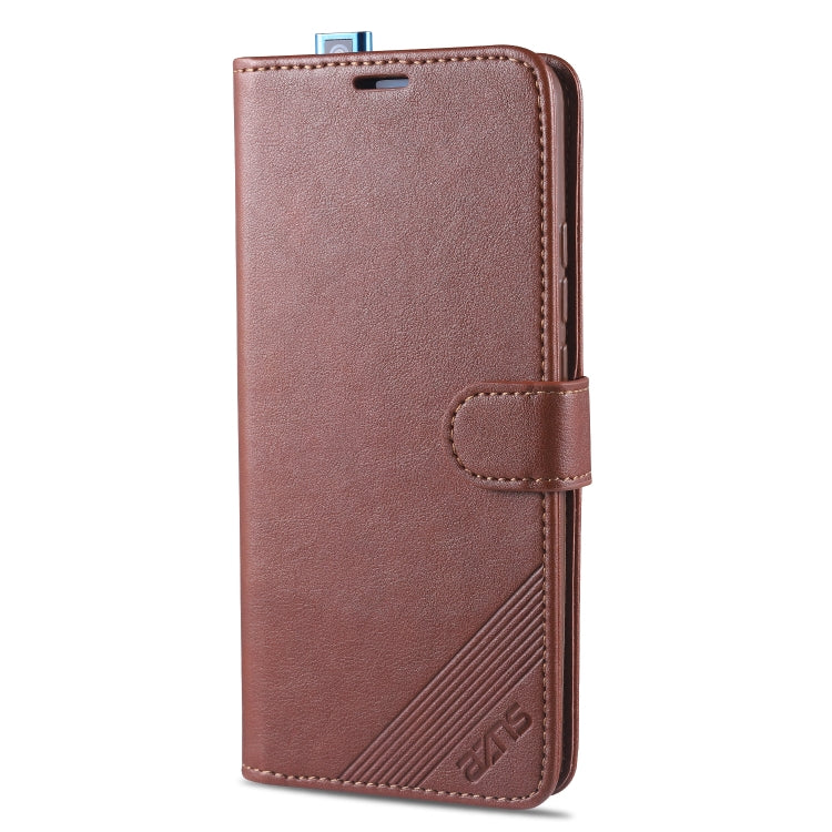 For Xiaomi Redmi K30 Pro AZNS Sheepskin Texture Horizontal Flip Leather Case with Holder & Card Slots & Wallet