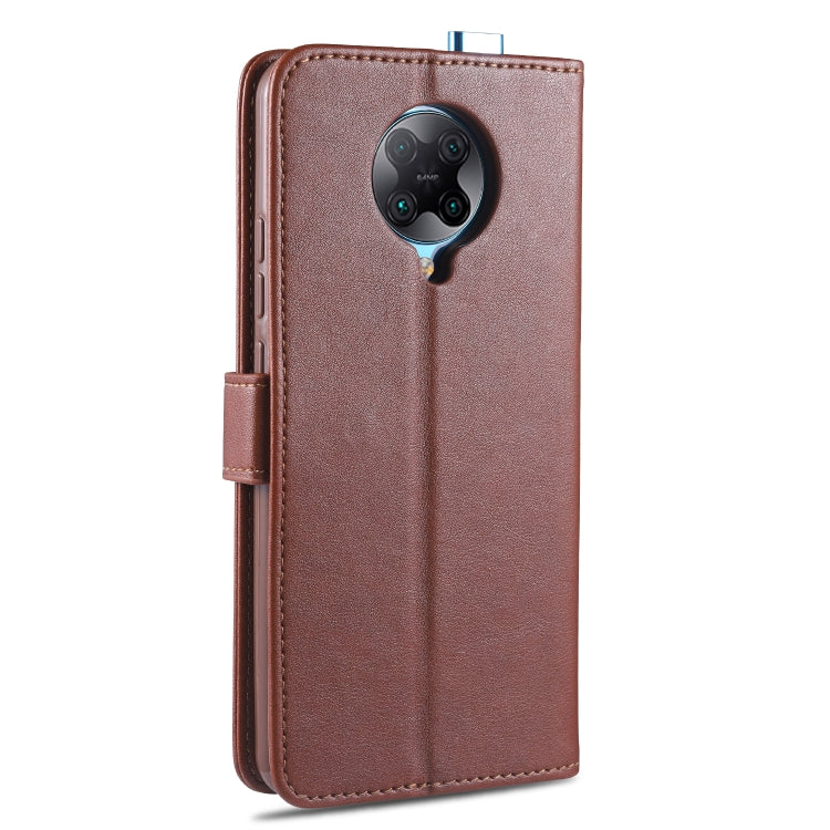 For Xiaomi Redmi K30 Pro AZNS Sheepskin Texture Horizontal Flip Leather Case with Holder & Card Slots & Wallet