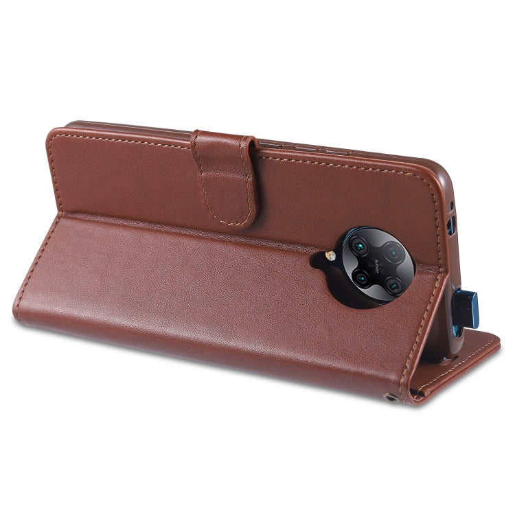 For Xiaomi Redmi K30 Pro AZNS Sheepskin Texture Horizontal Flip Leather Case with Holder & Card Slots & Wallet