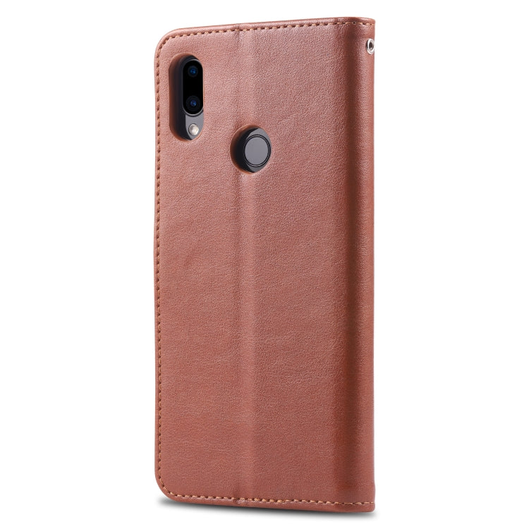 For Xiaomi Redmi Note 7 AZNS Sheepskin Texture Horizontal Flip Leather Case with Holder & Card Slots & Wallet