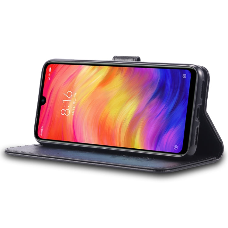 For Xiaomi Redmi Note 7 AZNS Sheepskin Texture Horizontal Flip Leather Case with Holder & Card Slots & Wallet