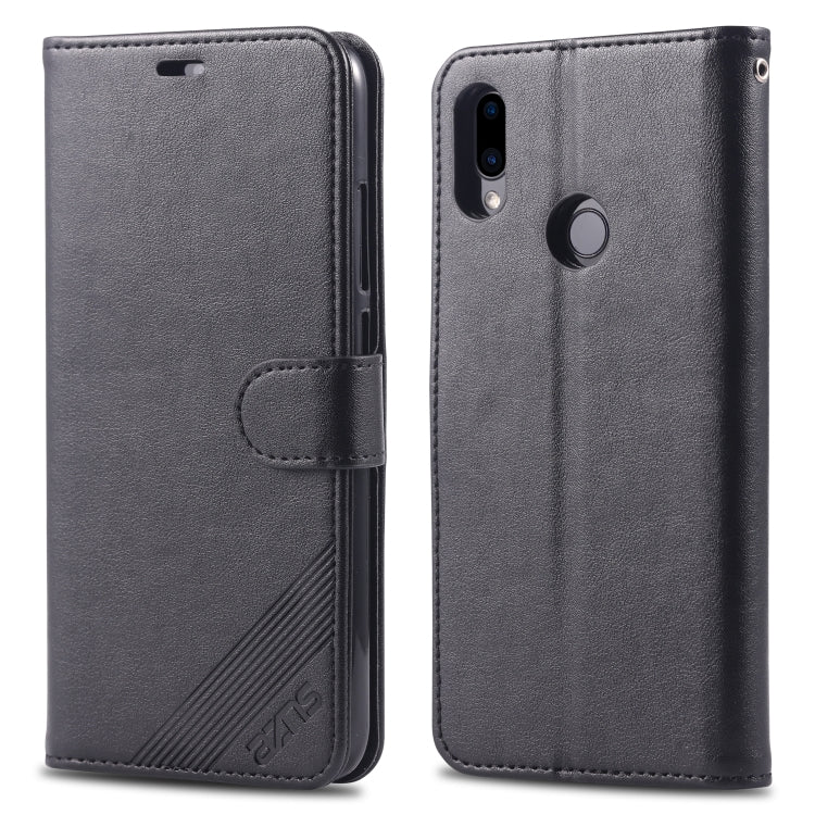 For Xiaomi Redmi Note 7 AZNS Sheepskin Texture Horizontal Flip Leather Case with Holder & Card Slots & Wallet