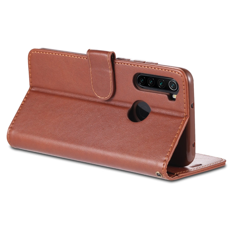 For Xiaomi Redmi Note 8 AZNS Sheepskin Texture Horizontal Flip Leather Case with Holder & Card Slots & Wallet