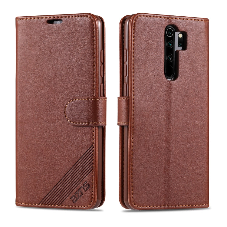 For Xiaomi Redmi Note 8 Pro AZNS Sheepskin Texture Horizontal Flip Leather Case with Holder & Card Slots & Wallet