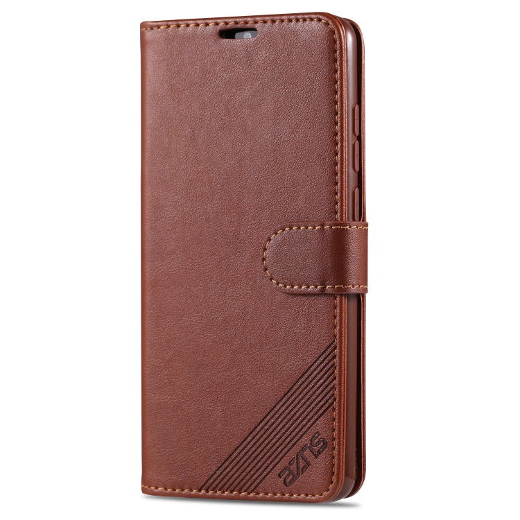 For Xiaomi Redmi Note 8 Pro AZNS Sheepskin Texture Horizontal Flip Leather Case with Holder & Card Slots & Wallet