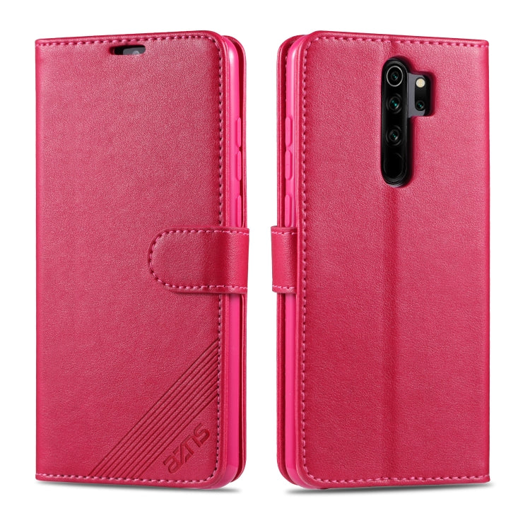 For Xiaomi Redmi Note 8 Pro AZNS Sheepskin Texture Horizontal Flip Leather Case with Holder & Card Slots & Wallet