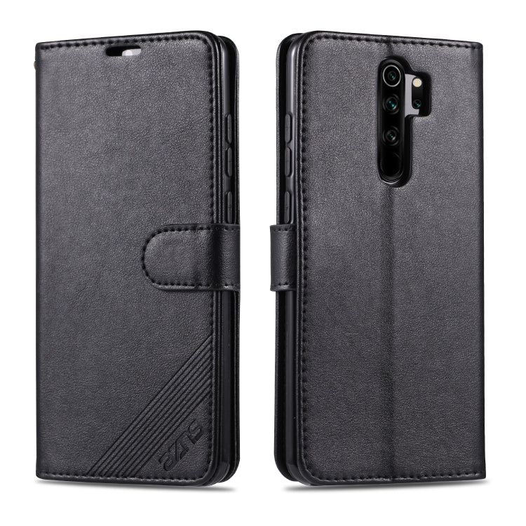 For Xiaomi Redmi Note 8 Pro AZNS Sheepskin Texture Horizontal Flip Leather Case with Holder & Card Slots & Wallet