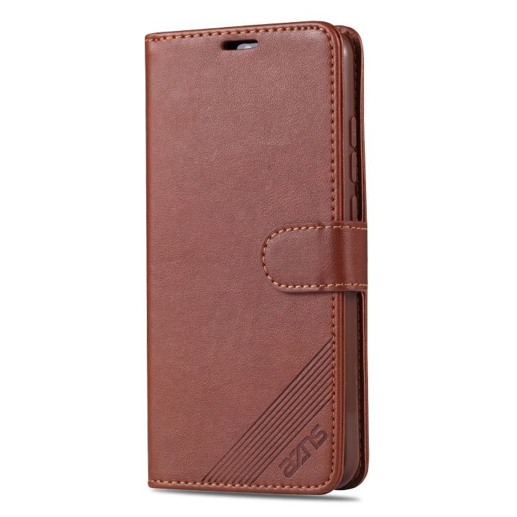 For Xiaomi Redmi Note 8T AZNS Sheepskin Texture Horizontal Flip Leather Case with Holder & Card Slots & Wallet