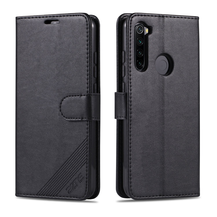 For Xiaomi Redmi Note 8T AZNS Sheepskin Texture Horizontal Flip Leather Case with Holder & Card Slots & Wallet