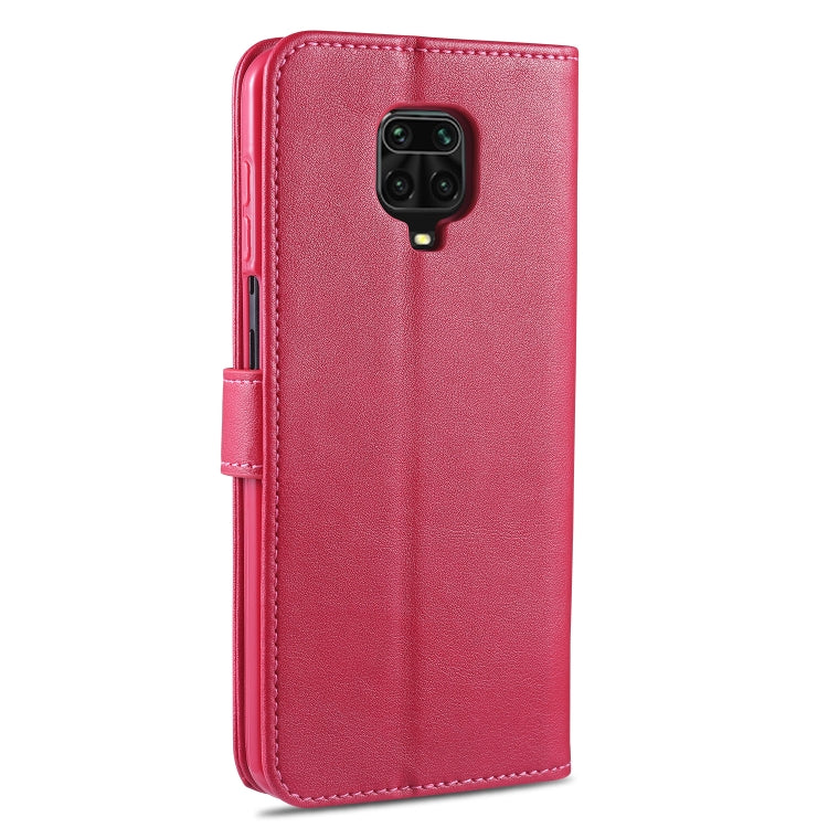 For Xiaomi Redmi Note 9S / Note 9 Pro AZNS Sheepskin Texture Horizontal Flip Leather Case with Holder & Card Slots & Wallet