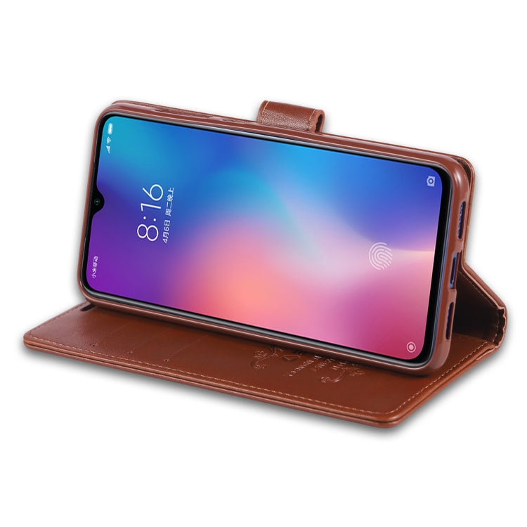 For Xiaomi Mi 9 / 9 SE AZNS Sheepskin Texture Horizontal Flip Leather Case with Holder & Card Slots & Wallet