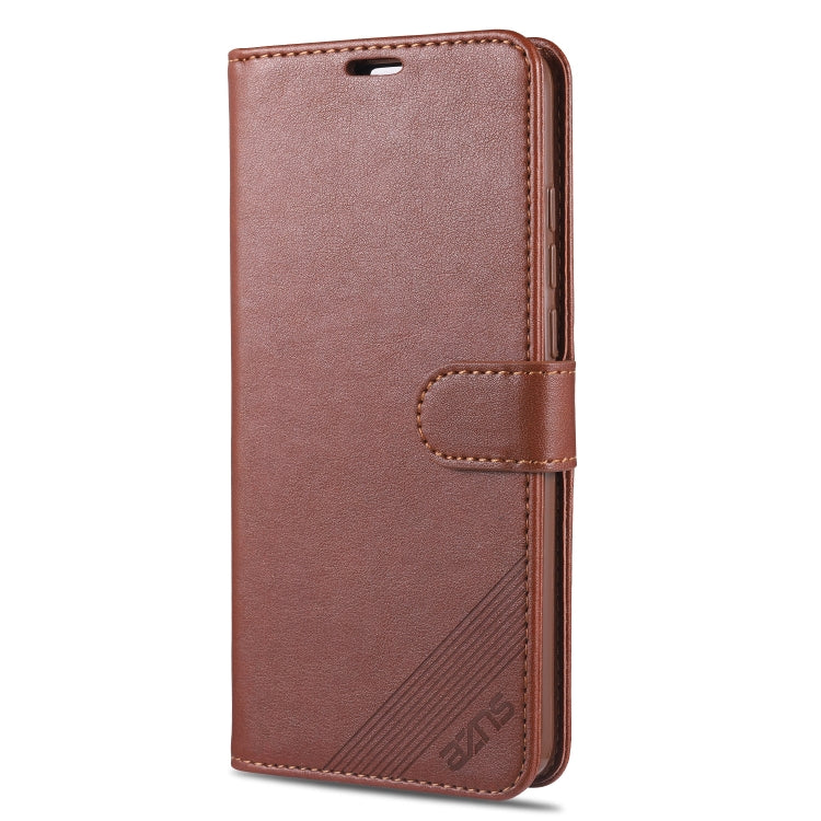 For Xiaomi Mi 10 / 10 Pro AZNS Sheepskin Texture Horizontal Flip Leather Case with Holder & Card Slots & Wallet