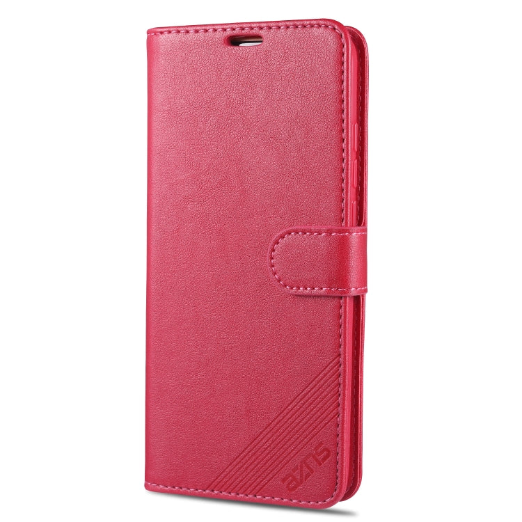For Xiaomi Mi 10 / 10 Pro AZNS Sheepskin Texture Horizontal Flip Leather Case with Holder & Card Slots & Wallet