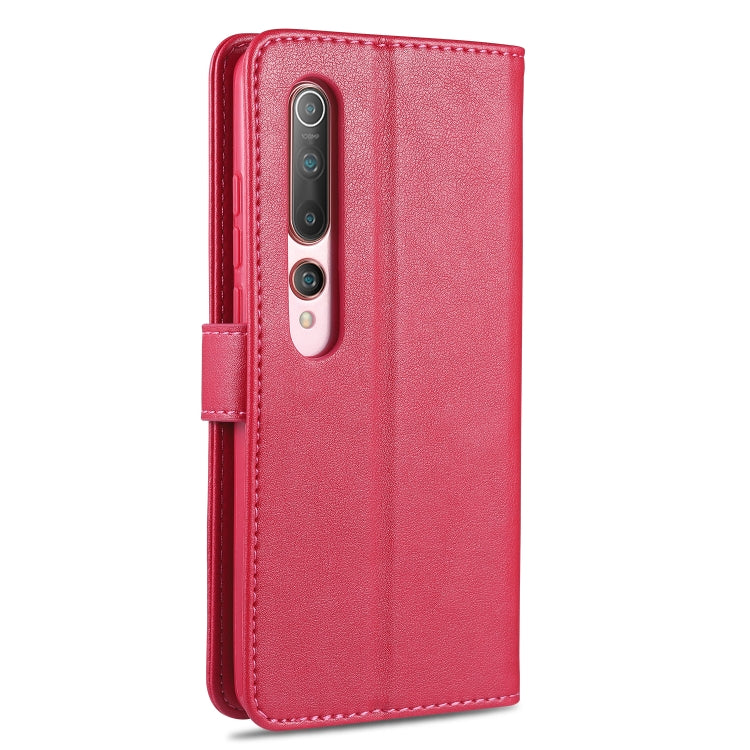 For Xiaomi Mi 10 / 10 Pro AZNS Sheepskin Texture Horizontal Flip Leather Case with Holder & Card Slots & Wallet