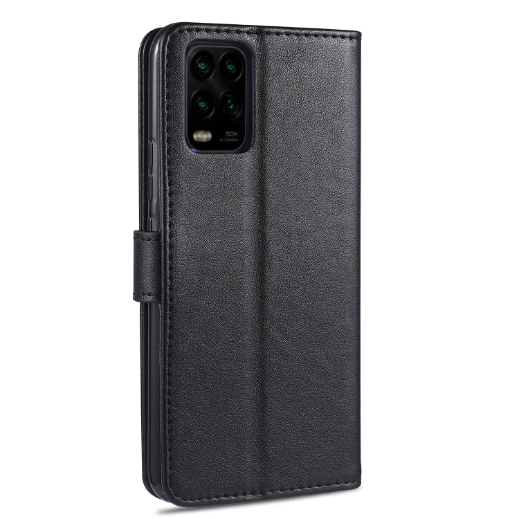 For Xiaomi 10 Lite AZNS Sheepskin Texture Horizontal Flip Leather Case with Holder & Card Slots & Wallet