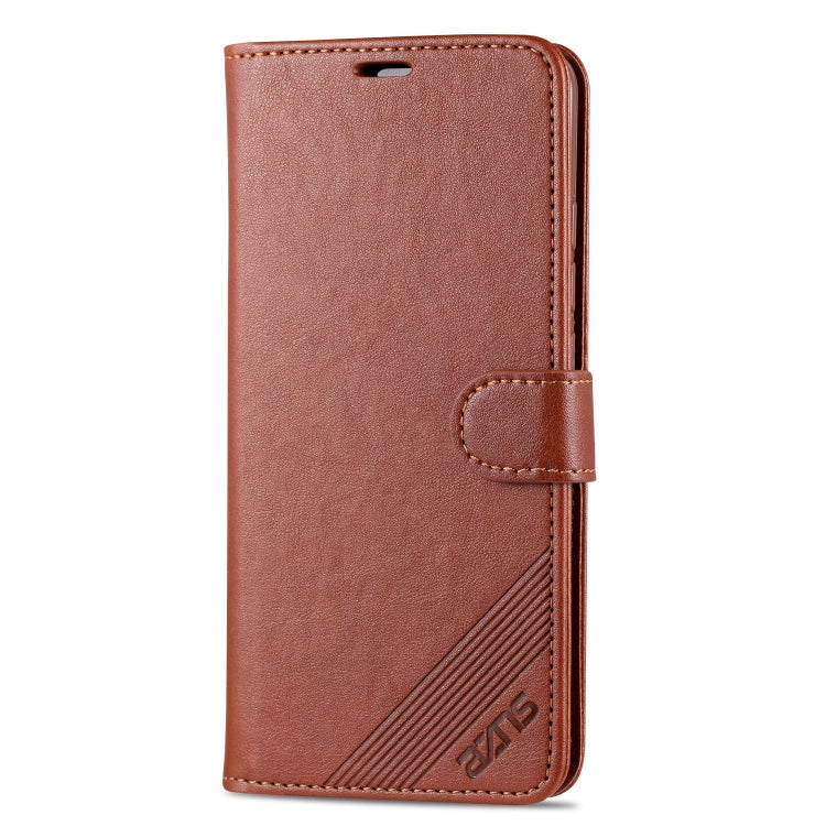 For Xiaomi CC9 Pro AZNS Sheepskin Texture Horizontal Flip Leather Case with Holder & Card Slots & Wallet