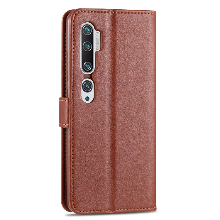 For Xiaomi CC9 Pro AZNS Sheepskin Texture Horizontal Flip Leather Case with Holder & Card Slots & Wallet