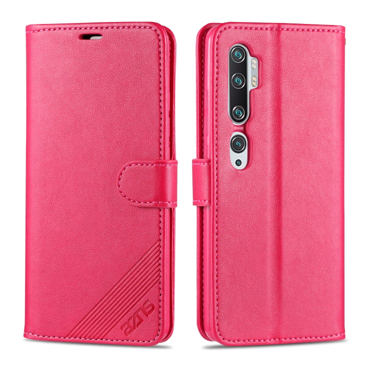 For Xiaomi CC9 Pro AZNS Sheepskin Texture Horizontal Flip Leather Case with Holder & Card Slots & Wallet