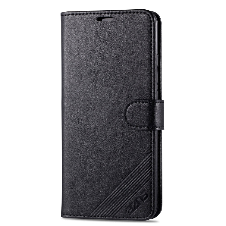 For Xiaomi CC9 Pro AZNS Sheepskin Texture Horizontal Flip Leather Case with Holder & Card Slots & Wallet
