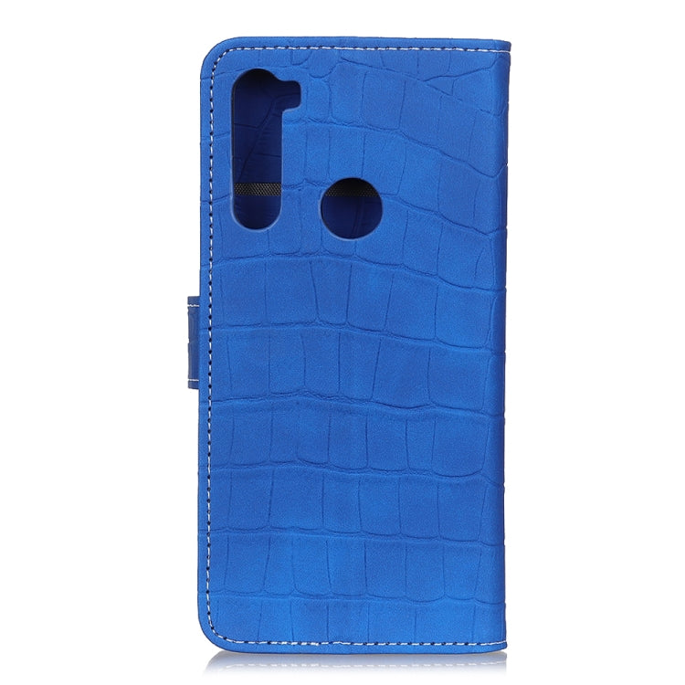 For HTC Desire 20 Pro Crocodile Texture Horizontal Flip Leather Case with Holder & Card Slots & Wallet