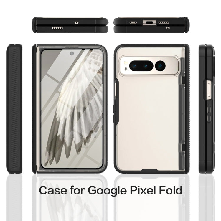 For Google Pixel Fold Scratchproof Acrylic TPU Phone Case