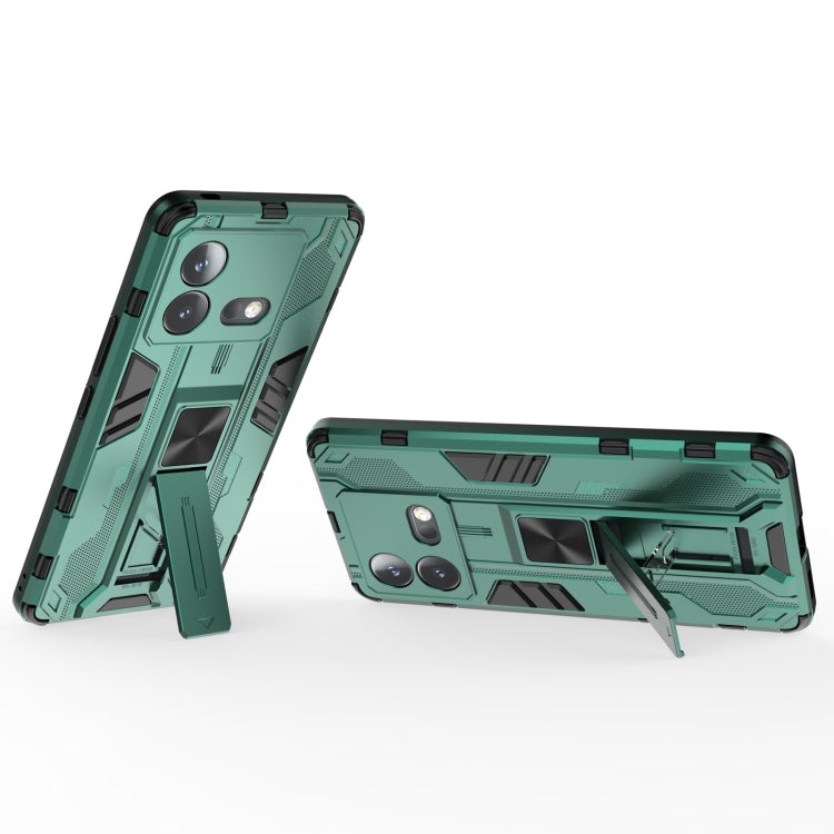 For vivo iQOO Neo8 5G Supersonic PC + TPU Shock-proof Phone Case with Holder