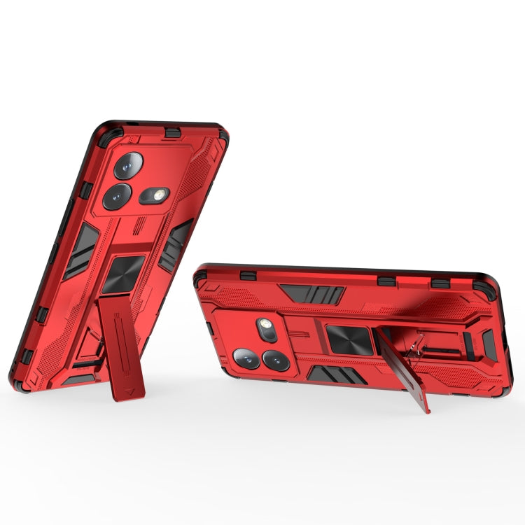 For vivo iQOO Neo8 5G Supersonic PC + TPU Shock-proof Phone Case with Holder