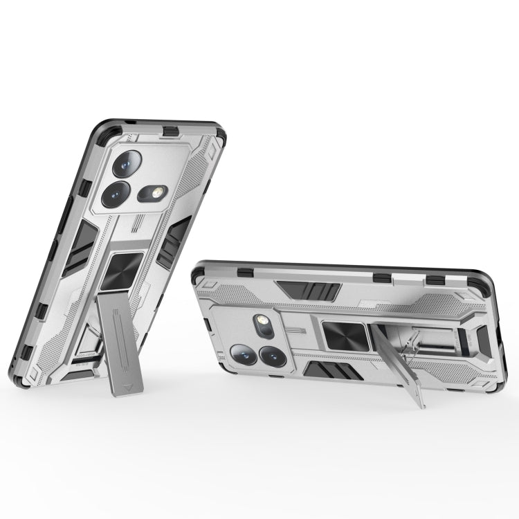 For vivo iQOO Neo8 5G Supersonic PC + TPU Shock-proof Phone Case with Holder