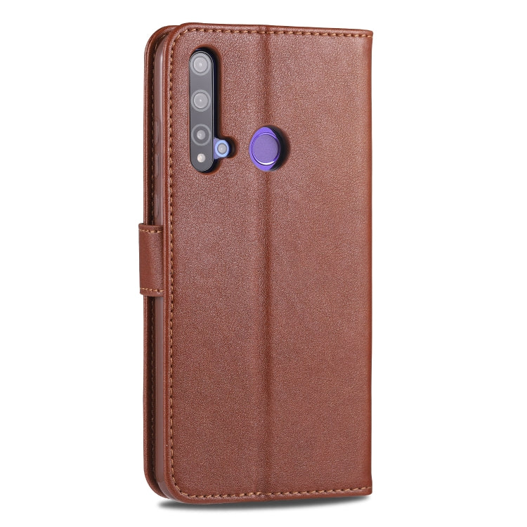 For Huawei Nova 5i / P20 Lite(2019) AZNS Sheepskin Texture Horizontal Flip Leather Case with Holder & Card Slots & Wallet
