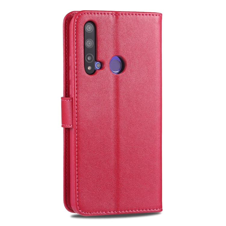 For Huawei Nova 5i / P20 Lite(2019) AZNS Sheepskin Texture Horizontal Flip Leather Case with Holder & Card Slots & Wallet