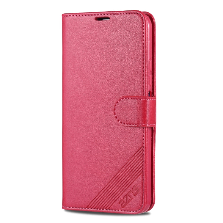 For Huawei Nova 6 AZNS Sheepskin Texture Horizontal Flip Leather Case with Holder & Card Slots & Wallet