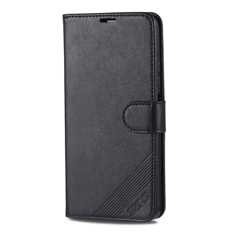 For Huawei Nova 6 AZNS Sheepskin Texture Horizontal Flip Leather Case with Holder & Card Slots & Wallet