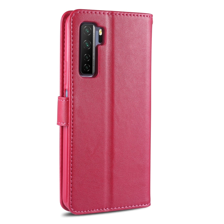For Huawei Nova 7 SE AZNS Sheepskin Texture Horizontal Flip Leather Case with Holder & Card Slots & Wallet