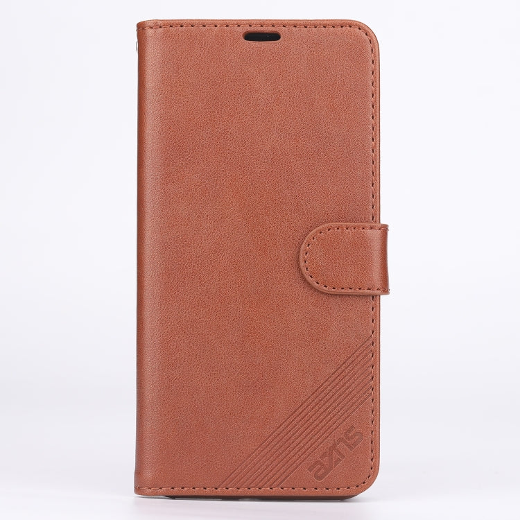 For Huawei Enjoy 9 AZNS Sheepskin Texture Horizontal Flip Leather Case with Holder & Card Slots & Wallet