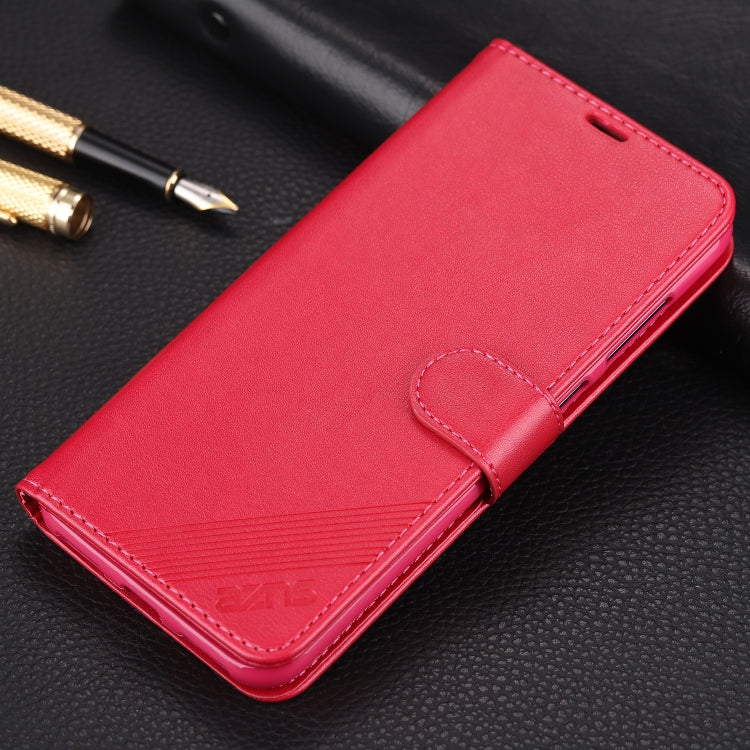 For Huawei Enjoy 9 AZNS Sheepskin Texture Horizontal Flip Leather Case with Holder & Card Slots & Wallet