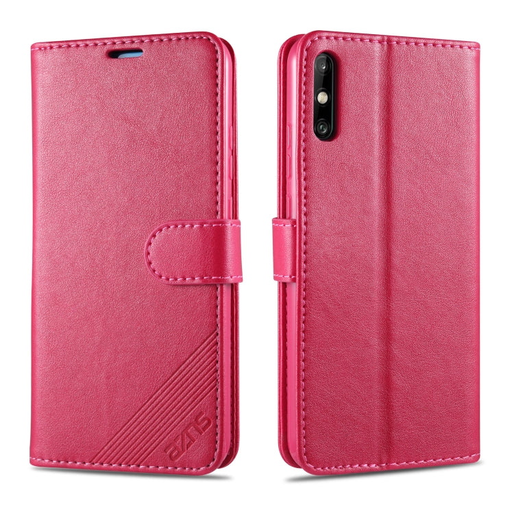 For Huawei Enjoy 10e AZNS Sheepskin Texture Horizontal Flip Leather Case with Holder & Card Slots & Wallet