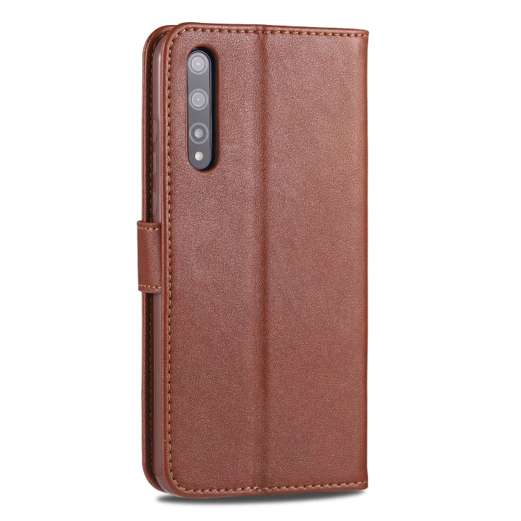 For Huawei Enjoy 10s / Honor 20 Lite AZNS Sheepskin Texture Horizontal Flip Leather Case with Holder & Card Slots & Wallet
