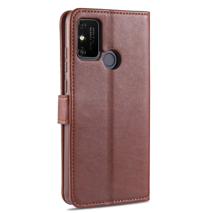 For Huawei Honor 9A AZNS Sheepskin Texture Horizontal Flip Leather Case with Holder & Card Slots & Wallet