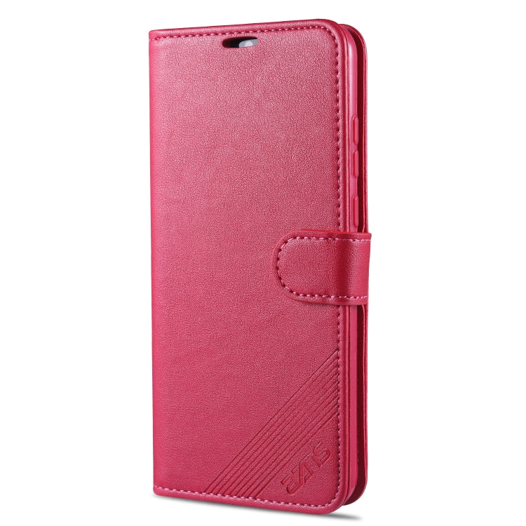 For Huawei Honor 9A AZNS Sheepskin Texture Horizontal Flip Leather Case with Holder & Card Slots & Wallet