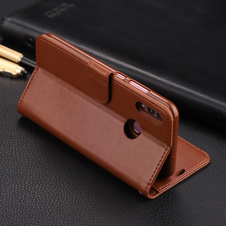 For Huawei Honor 10 Lite AZNS Sheepskin Texture Horizontal Flip Leather Case with Holder & Card Slots & Wallet